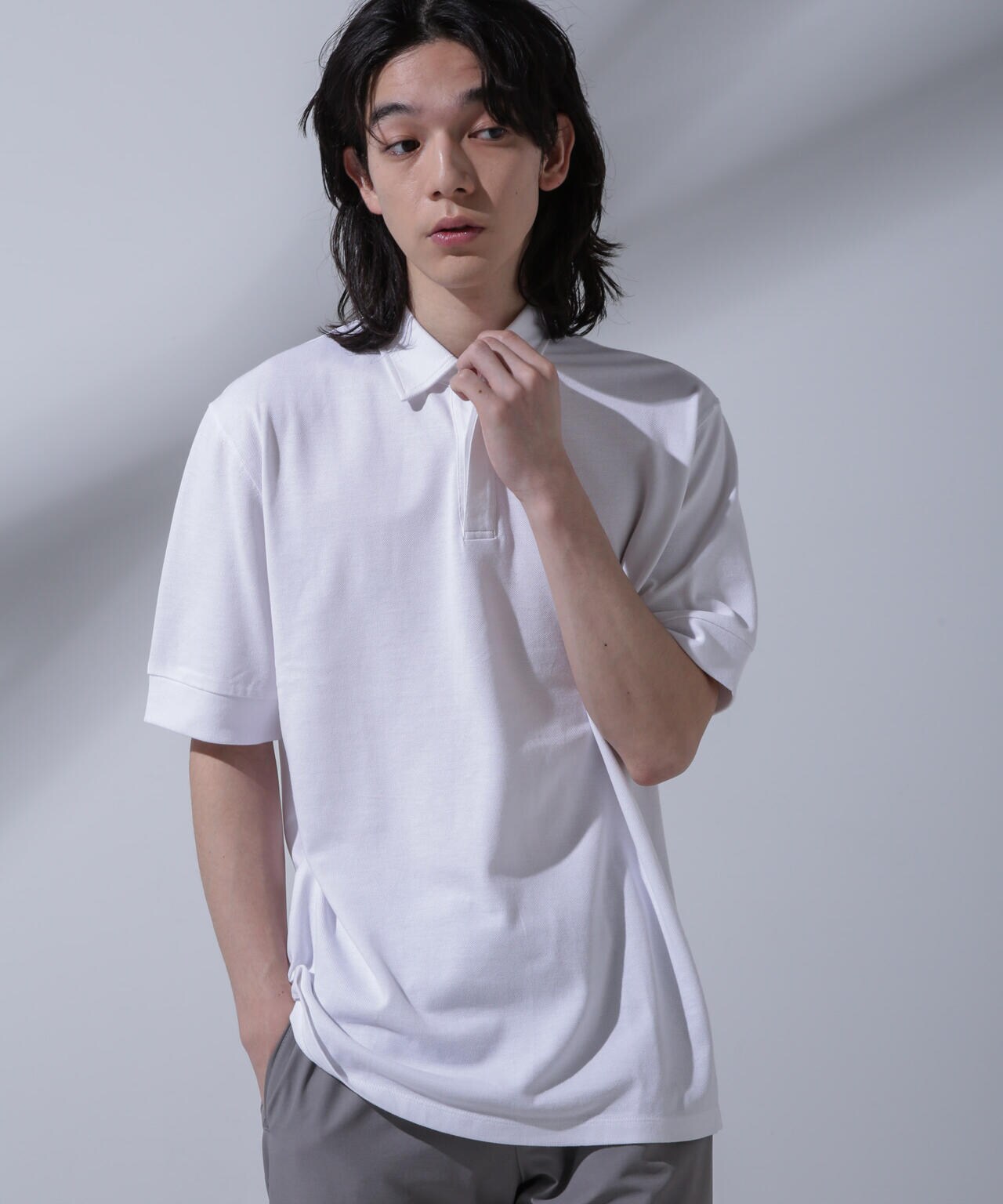 Anti Soaked(R) 汗染み防止 比翼ポロシャツ