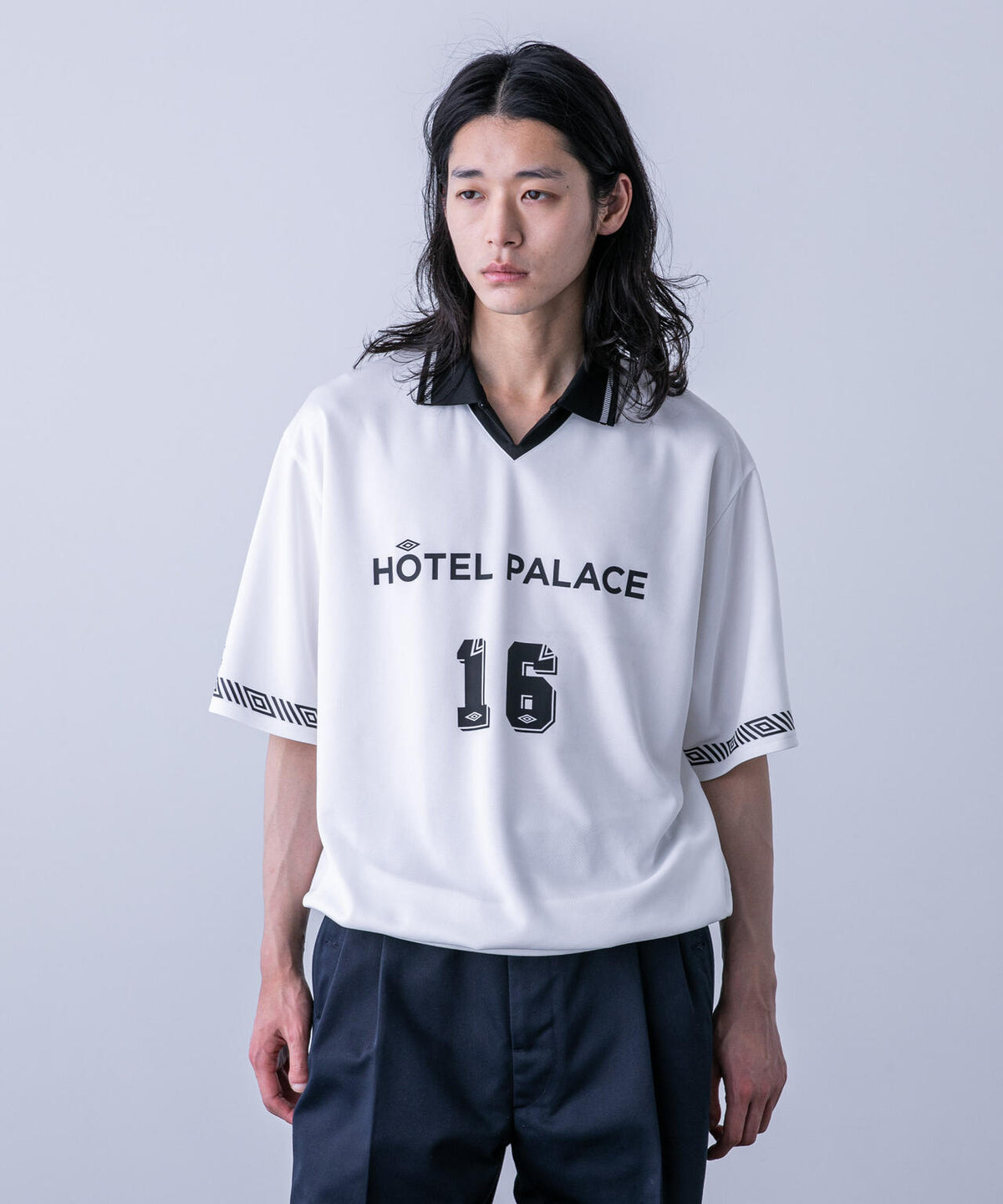 「HOTEL PALACE (オテルパラス)」UMBROゲームシャツ