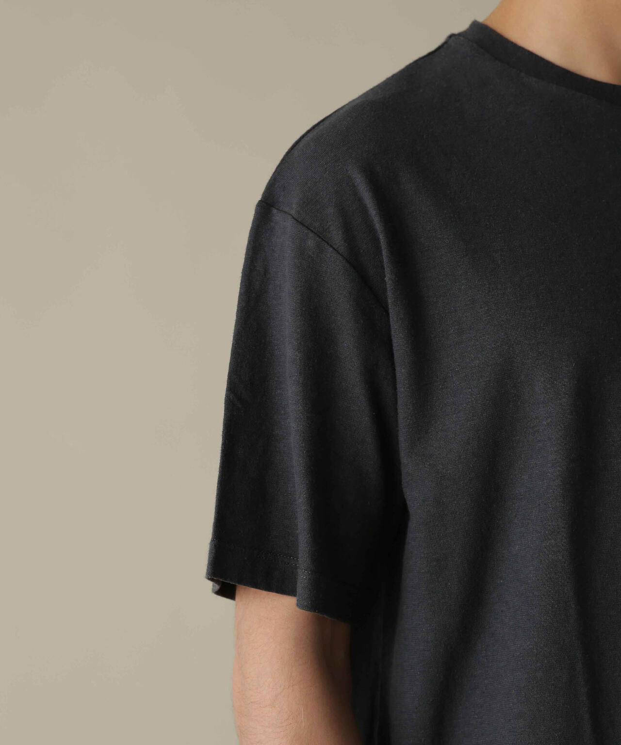 「NJ/CLUB」HOMESTOCK ガーメントダイコットンヘンプTシャツ