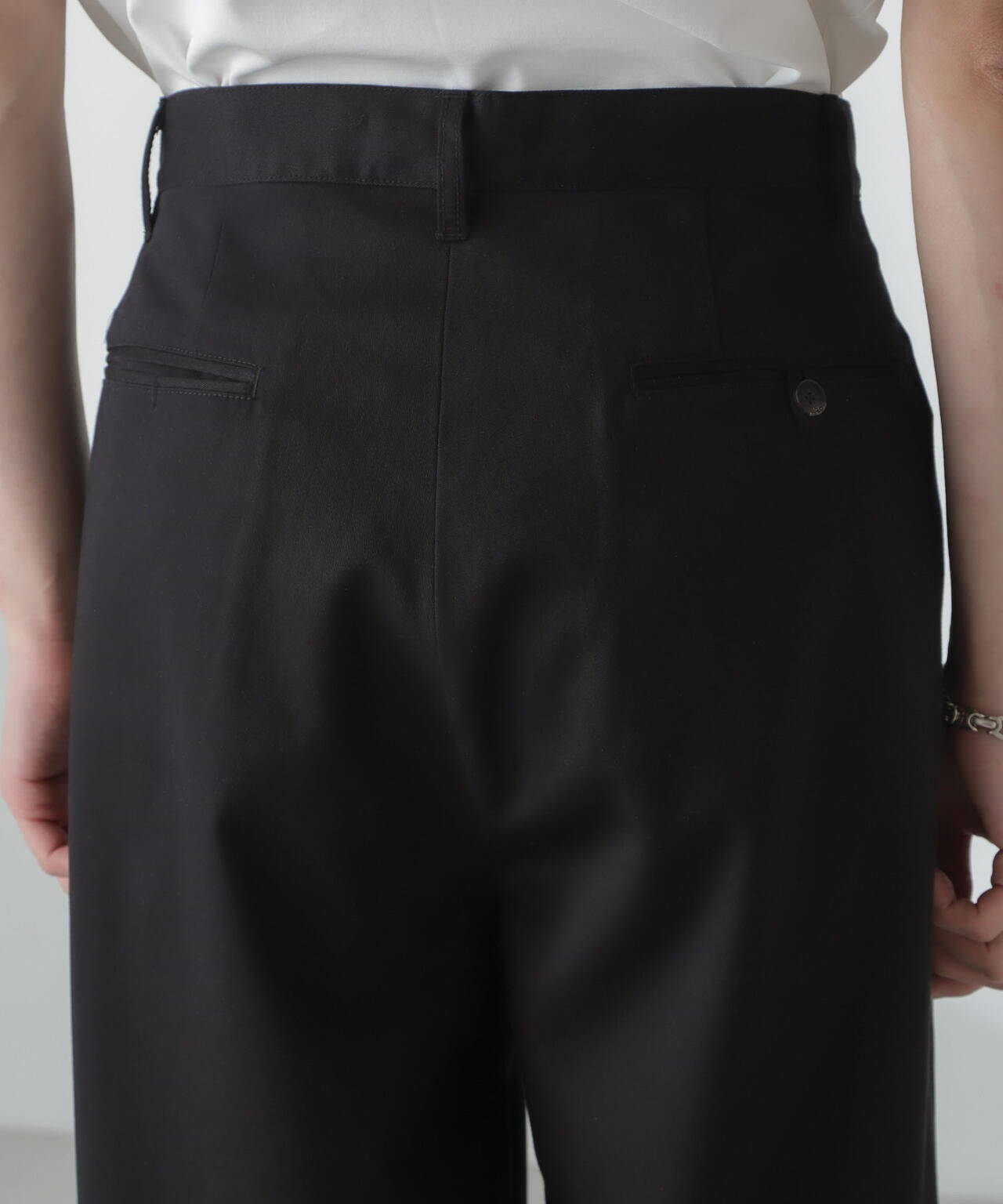 「大人のワイドパンツ」2タックワイドトラウザーズ