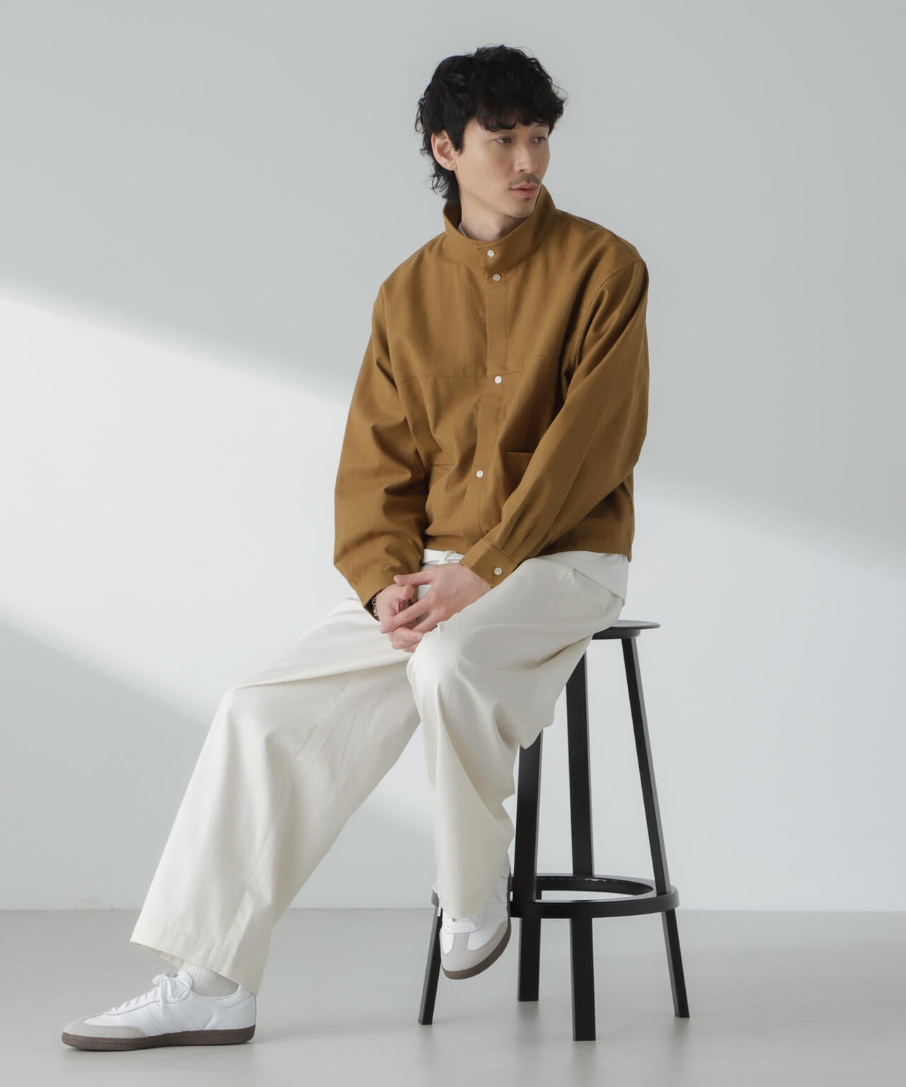 「大人のワイドパンツ」2タックワイドトラウザーズ