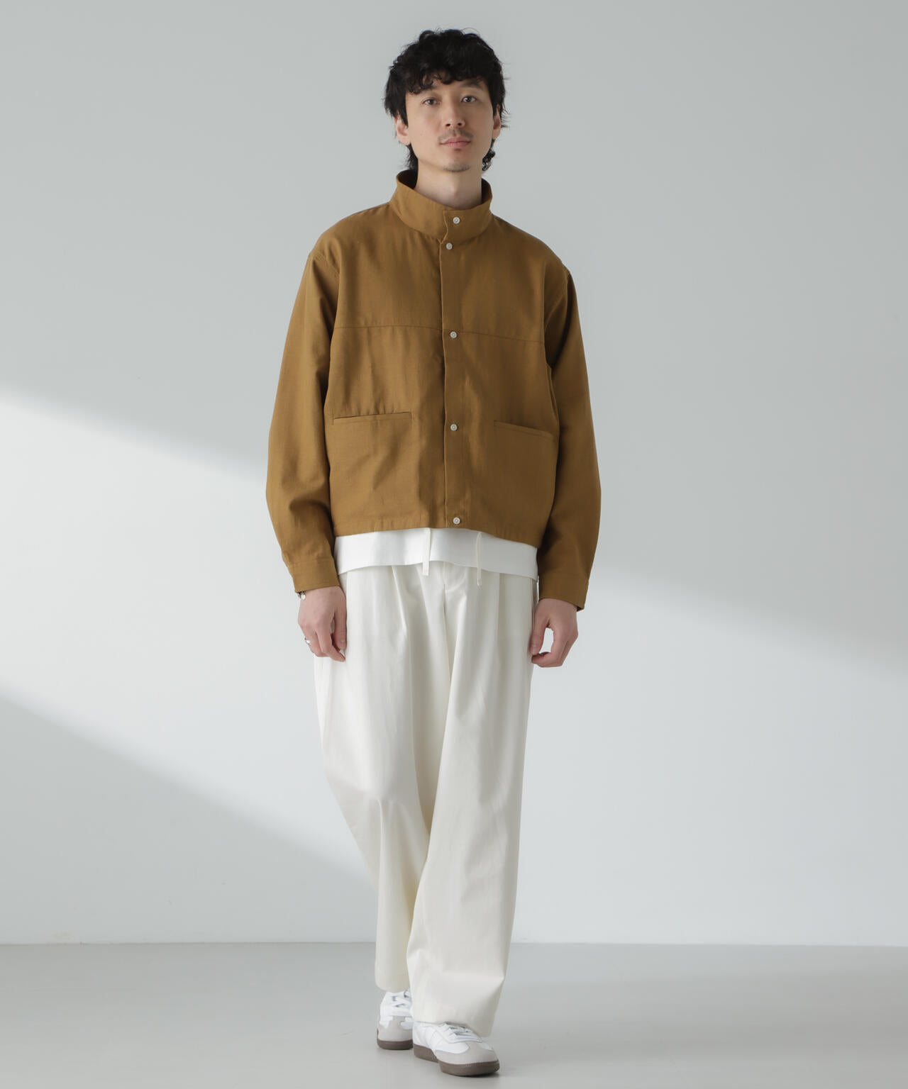 「大人のワイドパンツ」2タックワイドトラウザーズ