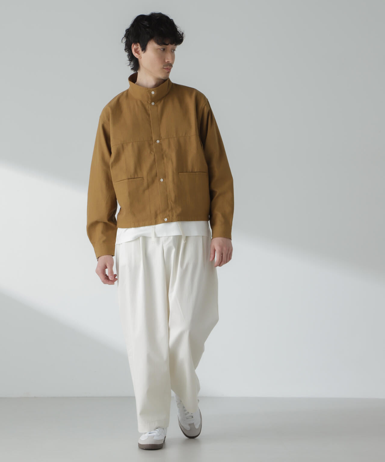 「大人のワイドパンツ」2タックワイドトラウザーズ
