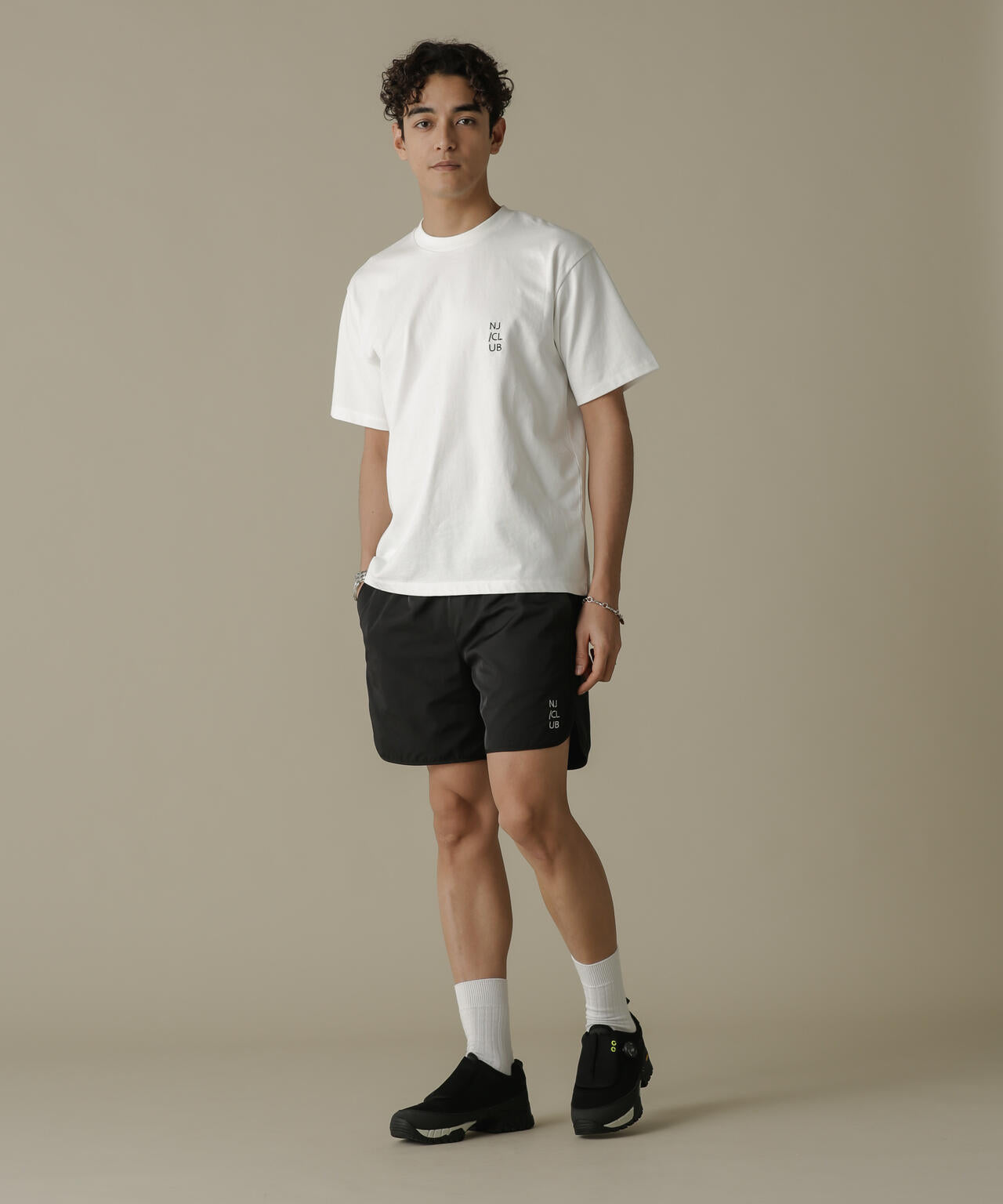 「NJ/CLUB」PARKSTOCK ファンクションハーフパンツ
