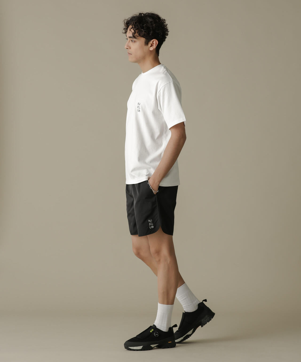 「NJ/CLUB」PARKSTOCK ファンクションハーフパンツ