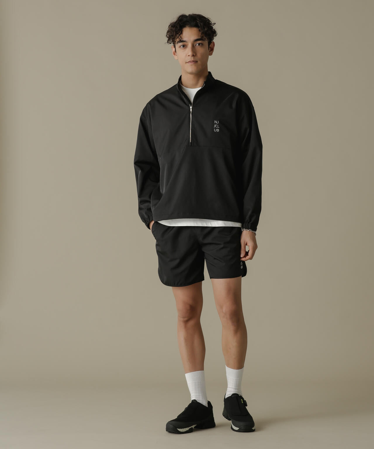 「NJ/CLUB」PARKSTOCK ファンクションハーフパンツ