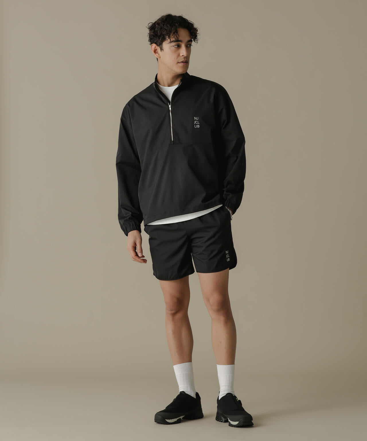 「NJ/CLUB」PARKSTOCK ファンクションハーフパンツ