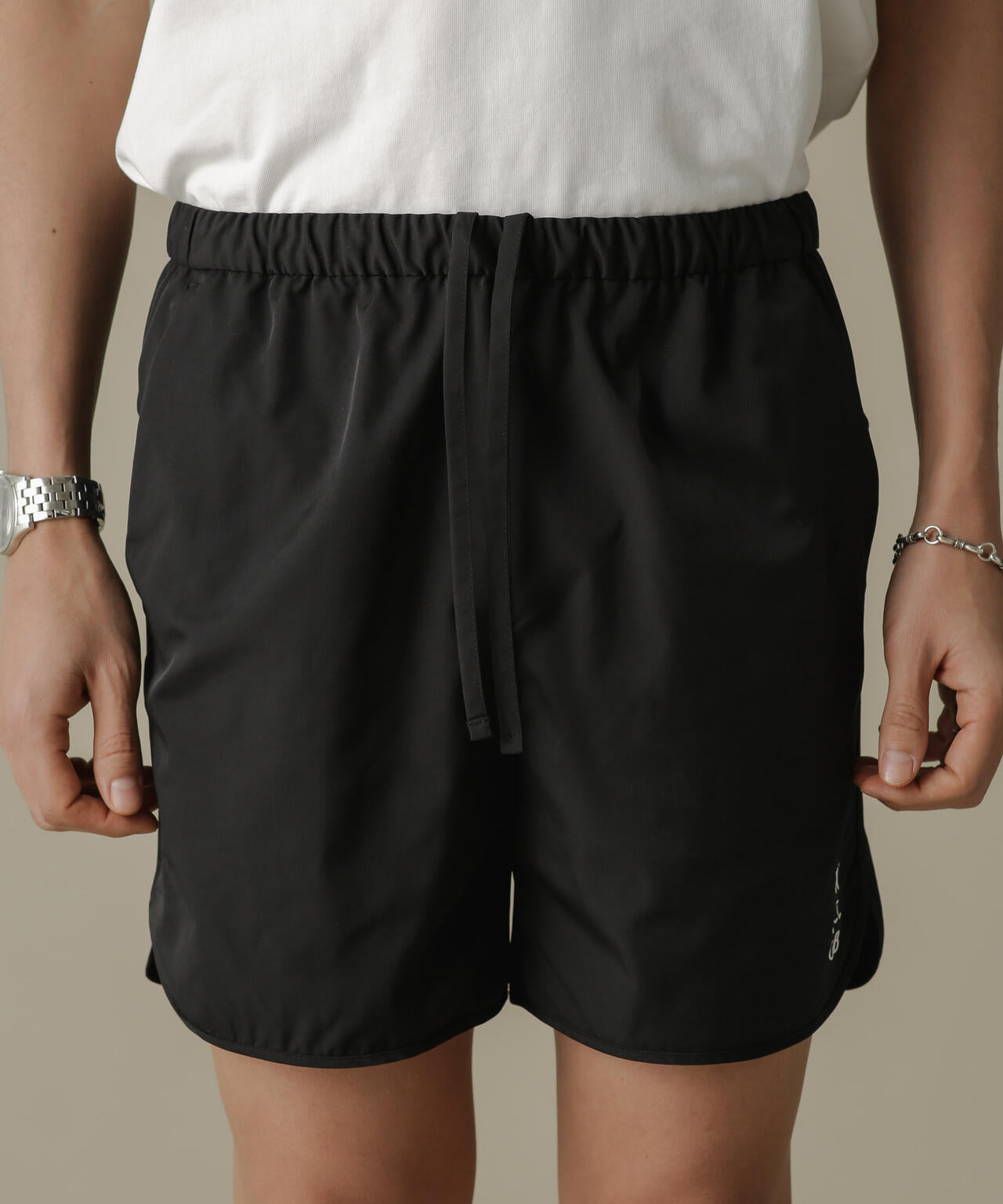 「NJ/CLUB」PARKSTOCK ファンクションハーフパンツ