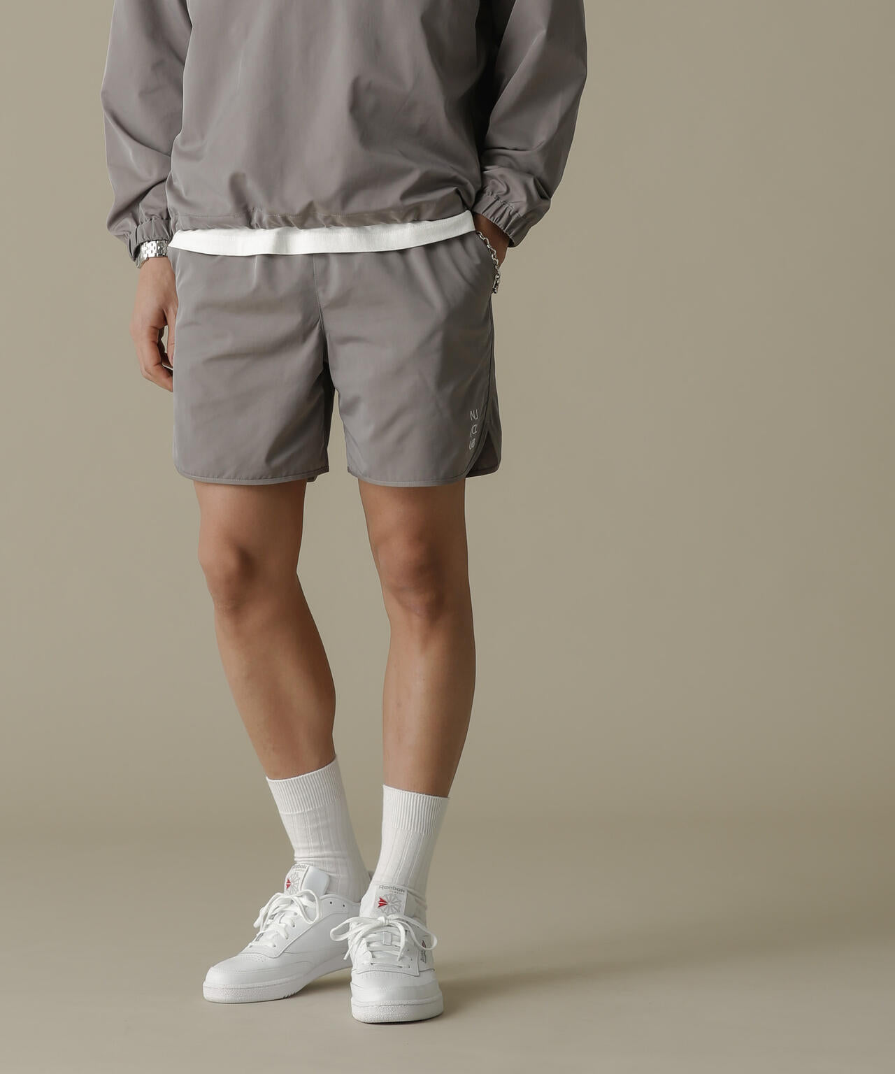 「NJ/CLUB」PARKSTOCK ファンクションハーフパンツ
