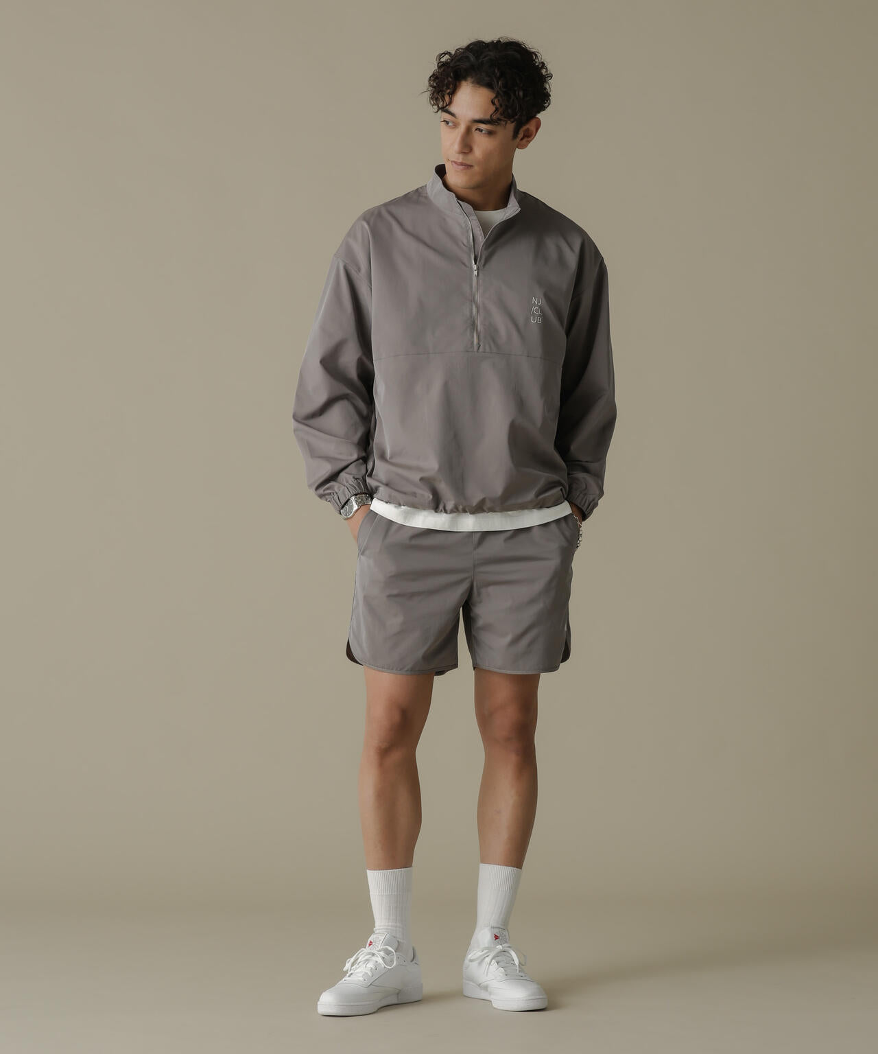 「NJ/CLUB」PARKSTOCK ファンクションハーフパンツ