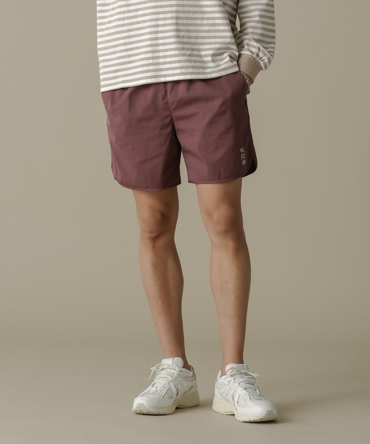 「NJ/CLUB」PARKSTOCK ファンクションハーフパンツ