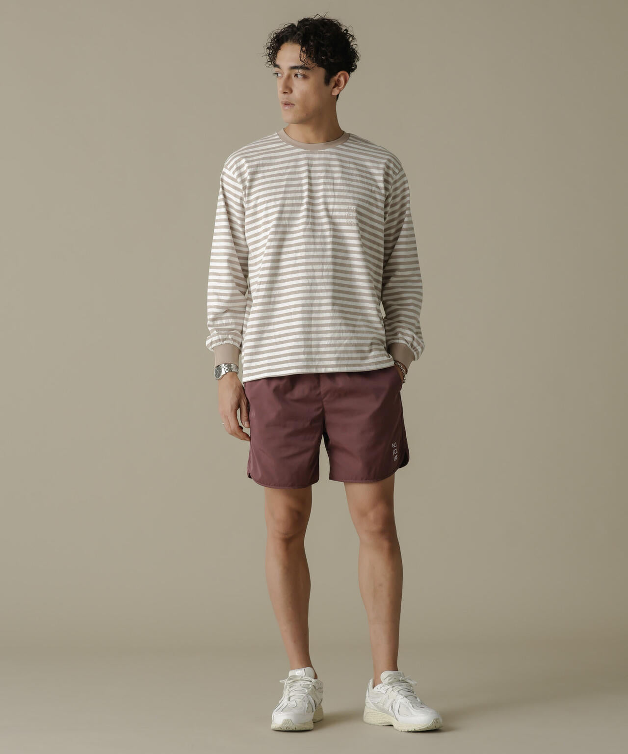 「NJ/CLUB」PARKSTOCK ファンクションハーフパンツ