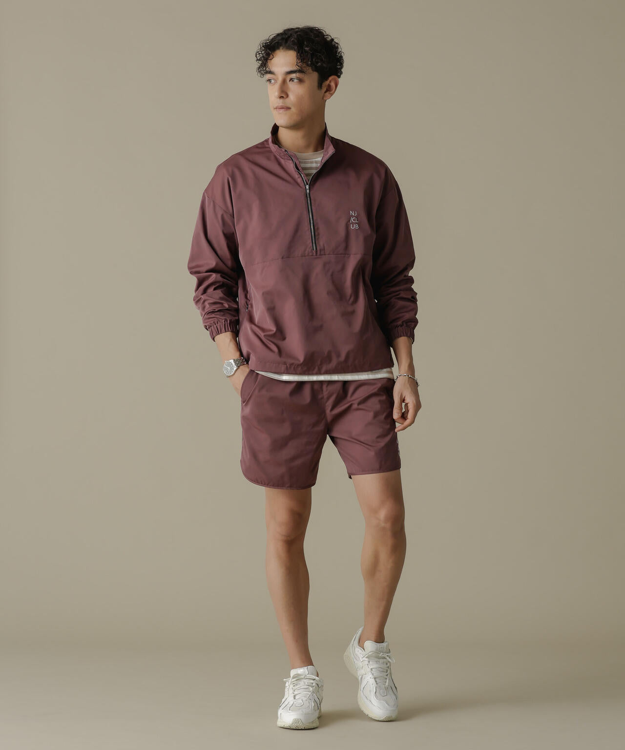 「NJ/CLUB」PARKSTOCK ファンクションハーフパンツ