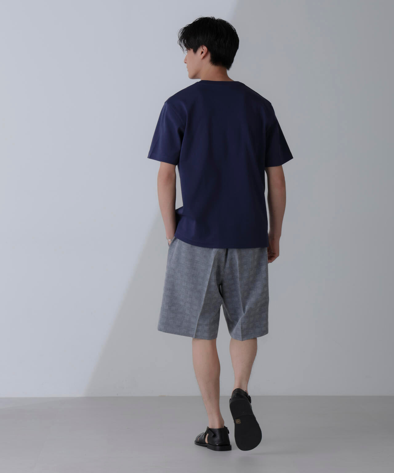 「N SHORTS」ショーツ シャドーグレンチェック