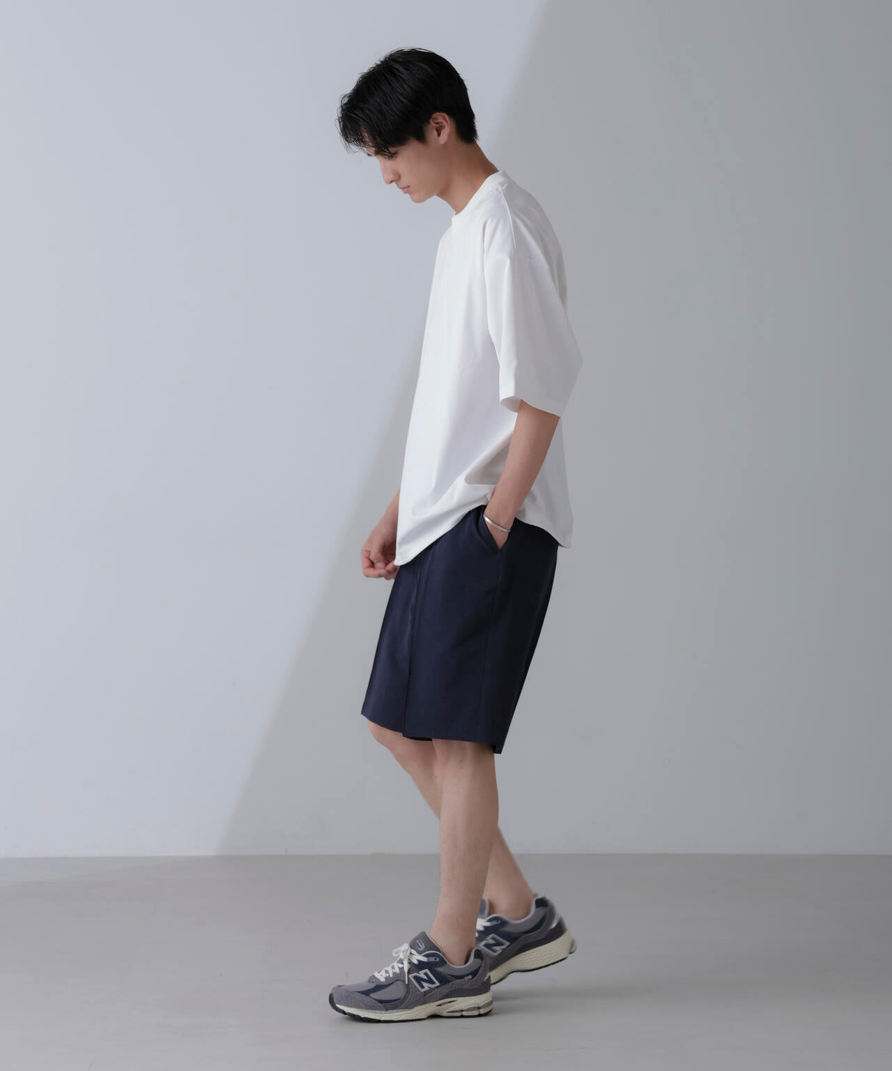 「N SHORTS」ショーツ シャドーグレンチェック