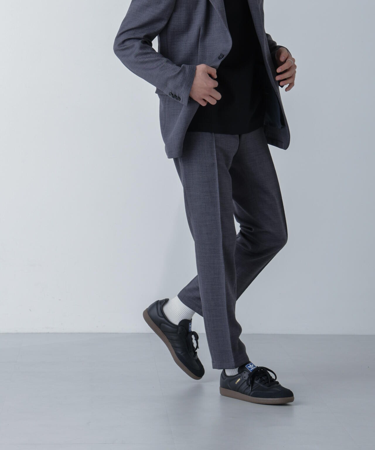 「N TROUSERS」Reflax(R)スラブツイルストレッチパンツ(セットアップ可)