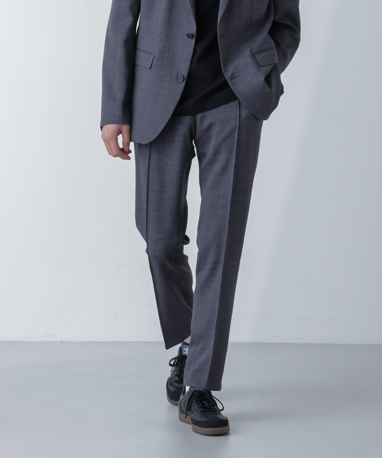 「N TROUSERS」Reflax(R)スラブツイルストレッチパンツ(セットアップ可)