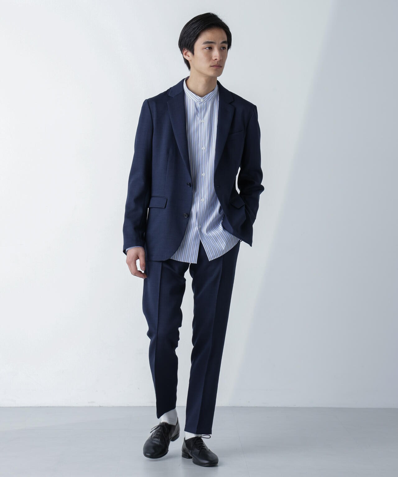 「N TROUSERS」Reflax(R)スラブツイルストレッチパンツ(セットアップ可)