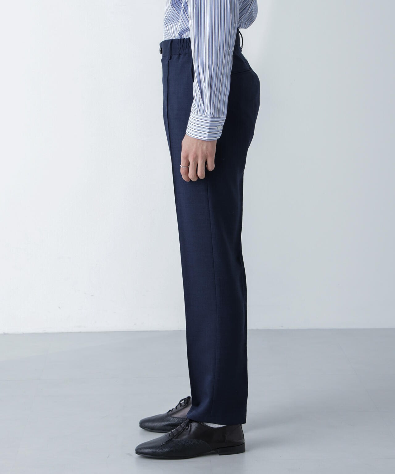 「N TROUSERS」Reflax(R)スラブツイルストレッチパンツ(セットアップ可)