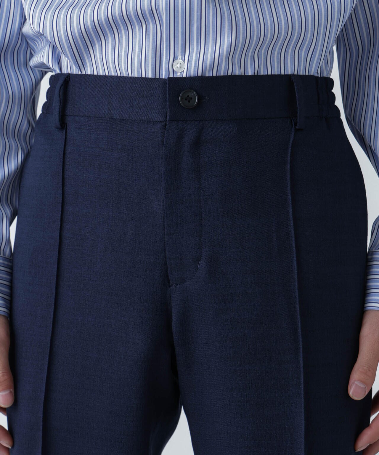 「N TROUSERS」Reflax(R)スラブツイルストレッチパンツ(セットアップ可)