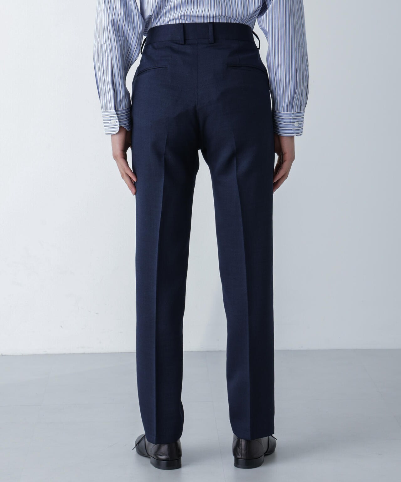 「N TROUSERS」Reflax(R)スラブツイルストレッチパンツ(セットアップ可)