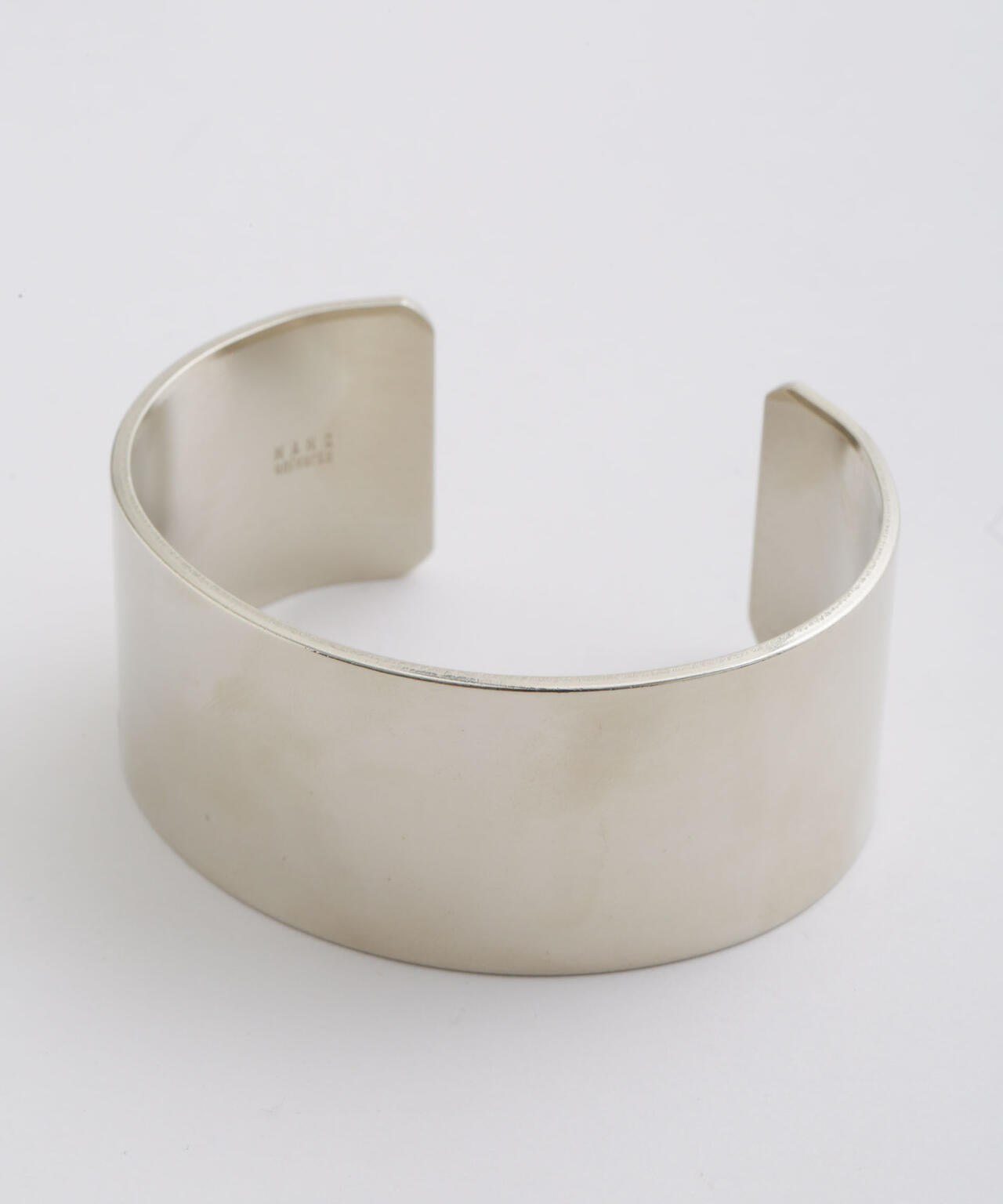 「NU jewelry」ジャーマンシルバーワイドバングル