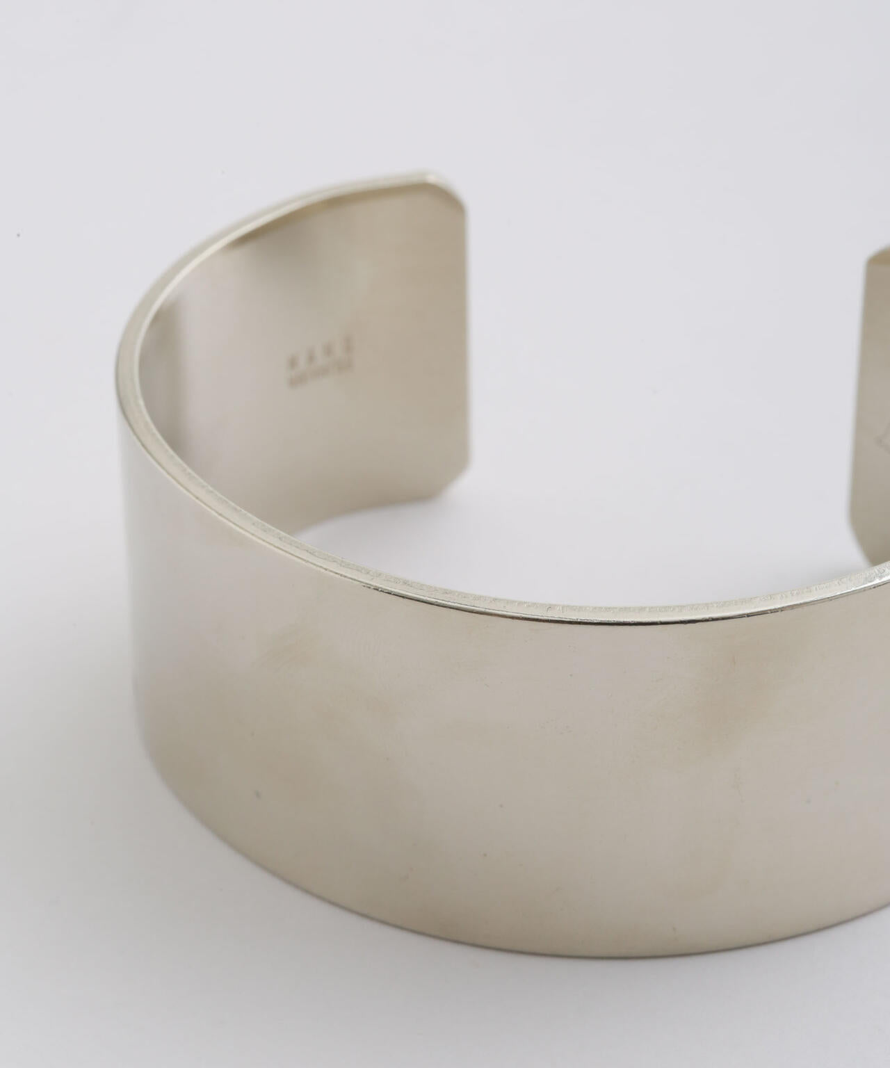 「NU jewelry」ジャーマンシルバーワイドバングル