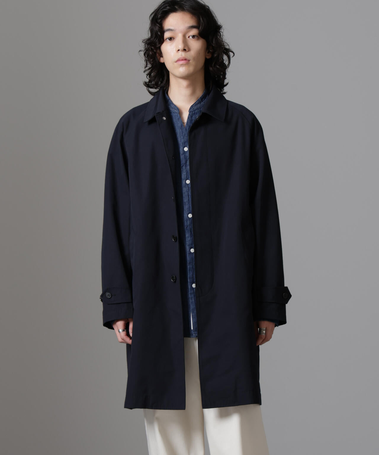 ウェザークロスラグランステンカラーコート