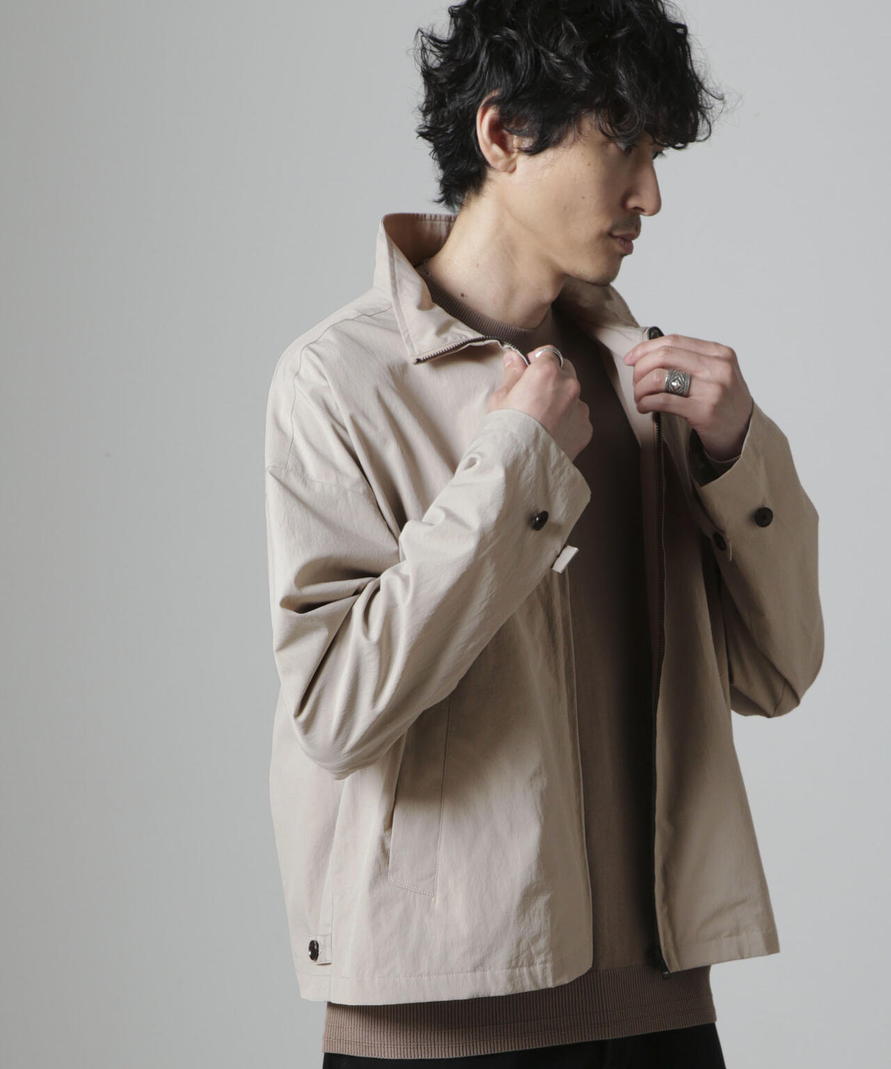 37.5(R)Technology コンフォータブルスタンドカラーブルゾン