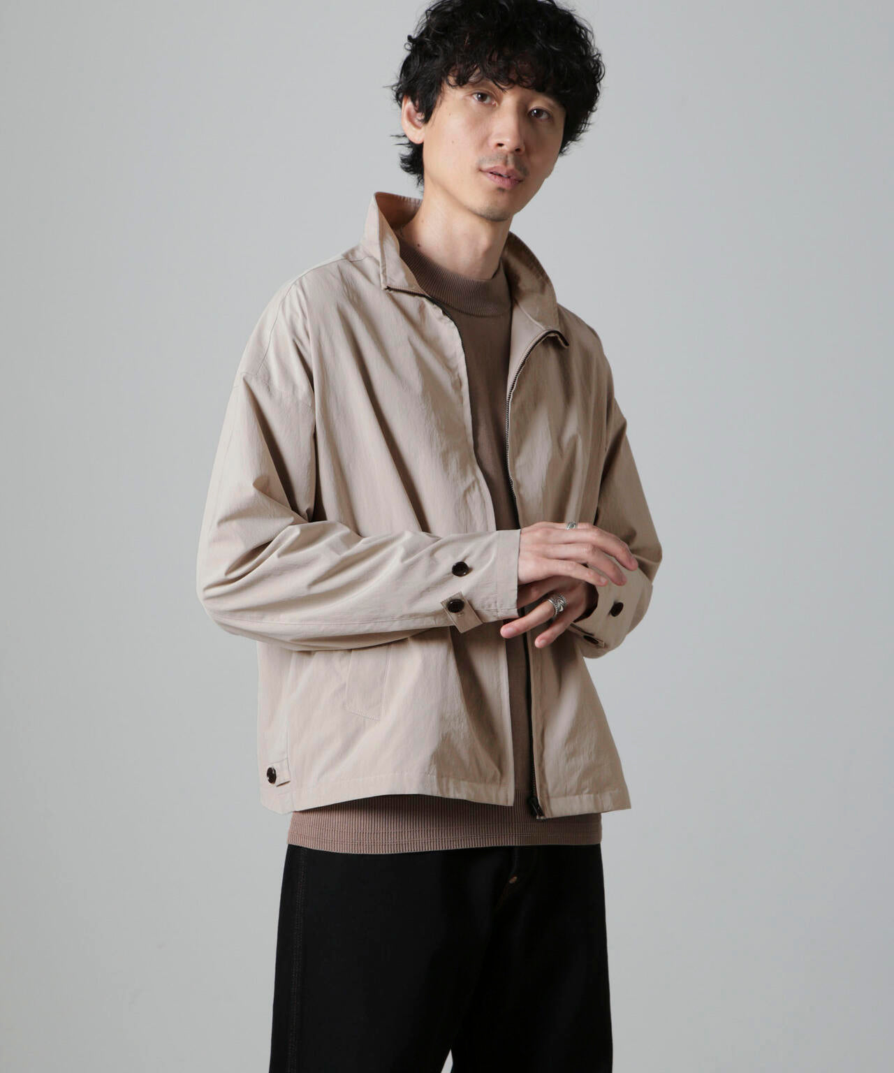 37.5(R)Technology コンフォータブルスタンドカラーブルゾン