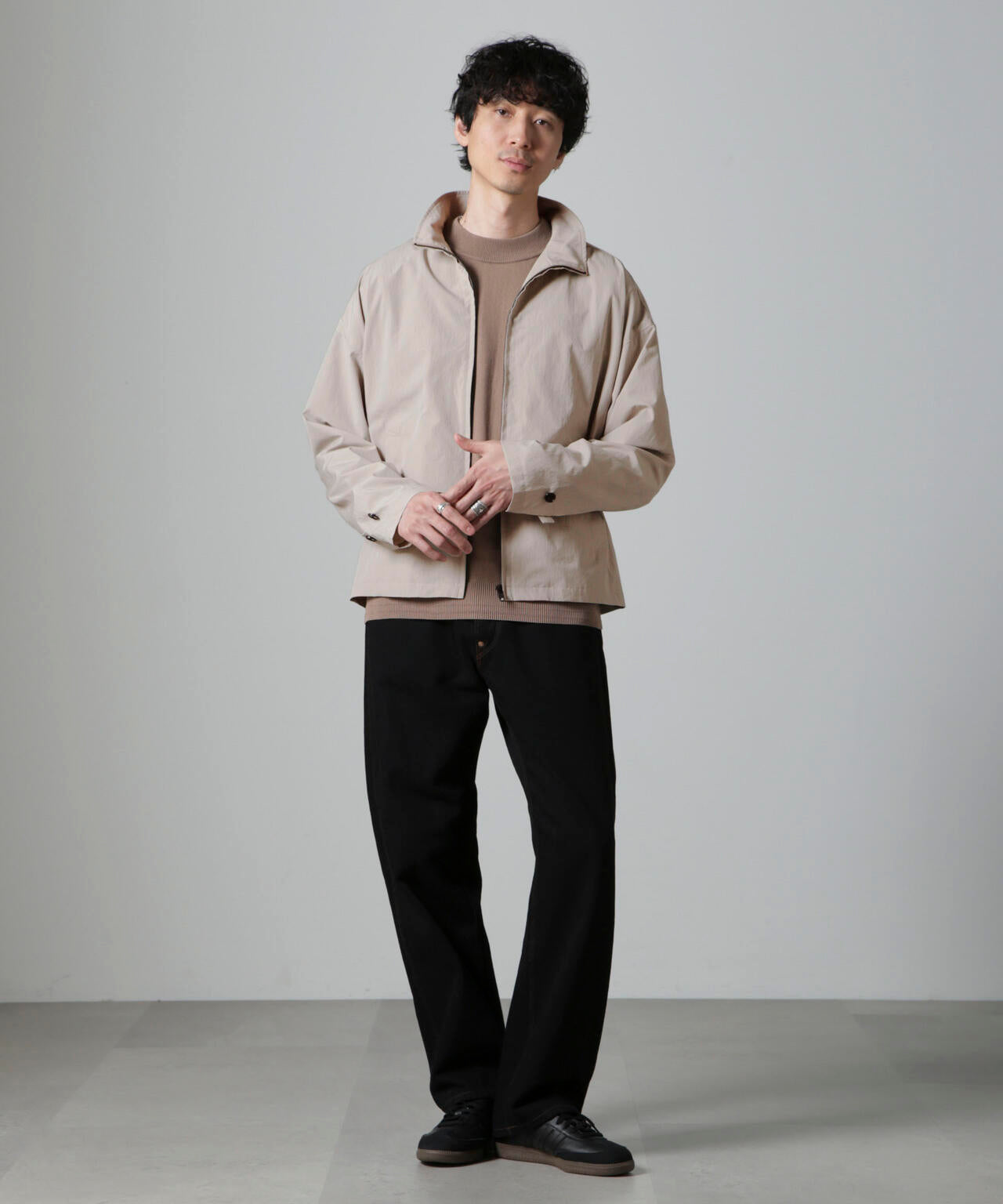 37.5(R)Technology コンフォータブルスタンドカラーブルゾン