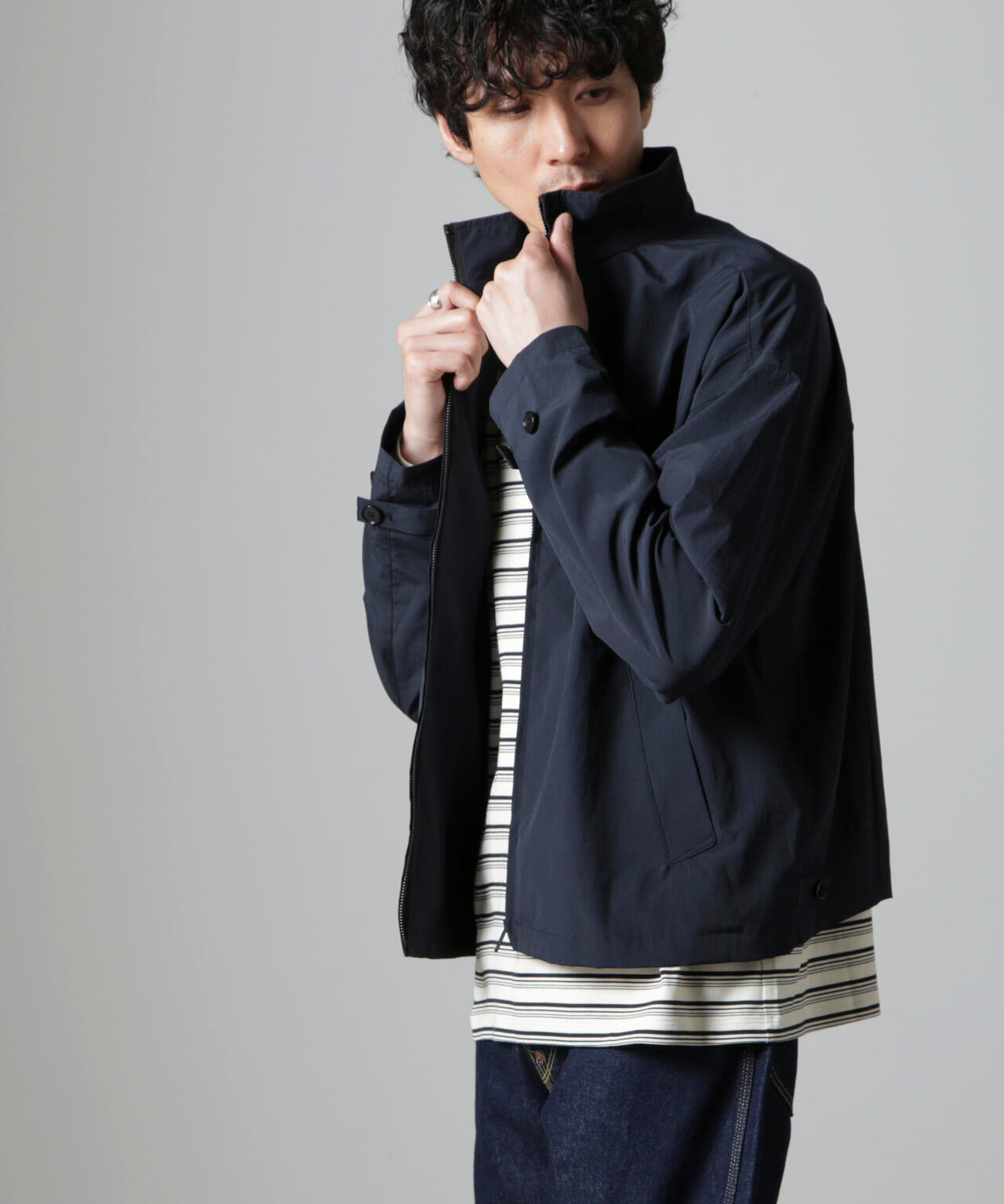 37.5(R)Technology コンフォータブルスタンドカラーブルゾン