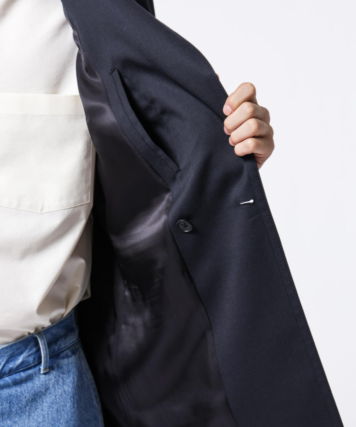 「ASSEMBLANC」VIST Gabardine オーバージャケット