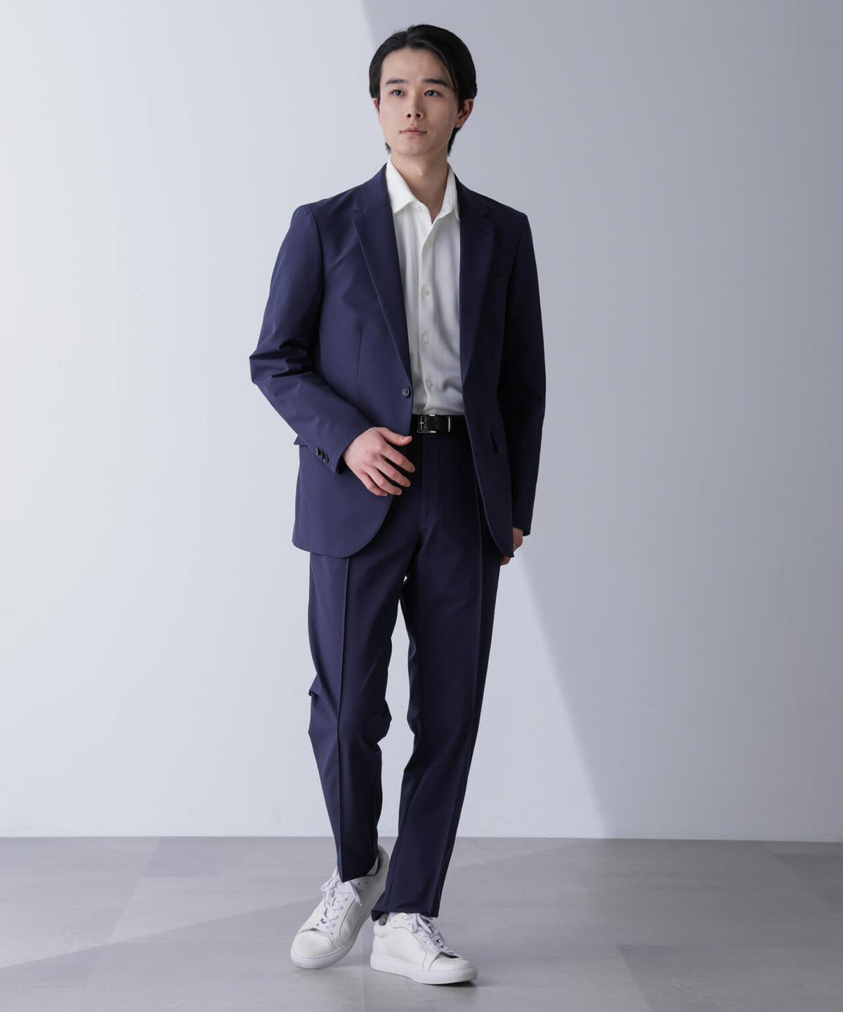 「N JACKET PREMIUM」TEXBRID(R)撥水ウラドットストレッチジャケット(セットアップ可)