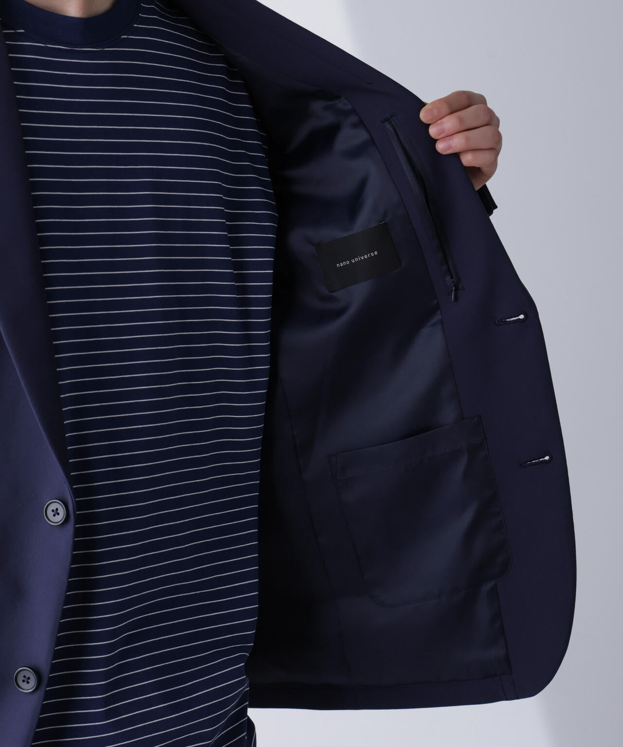 「N JACKET PREMIUM」TEXBRID(R)撥水ウラドットストレッチジャケット(セットアップ可)