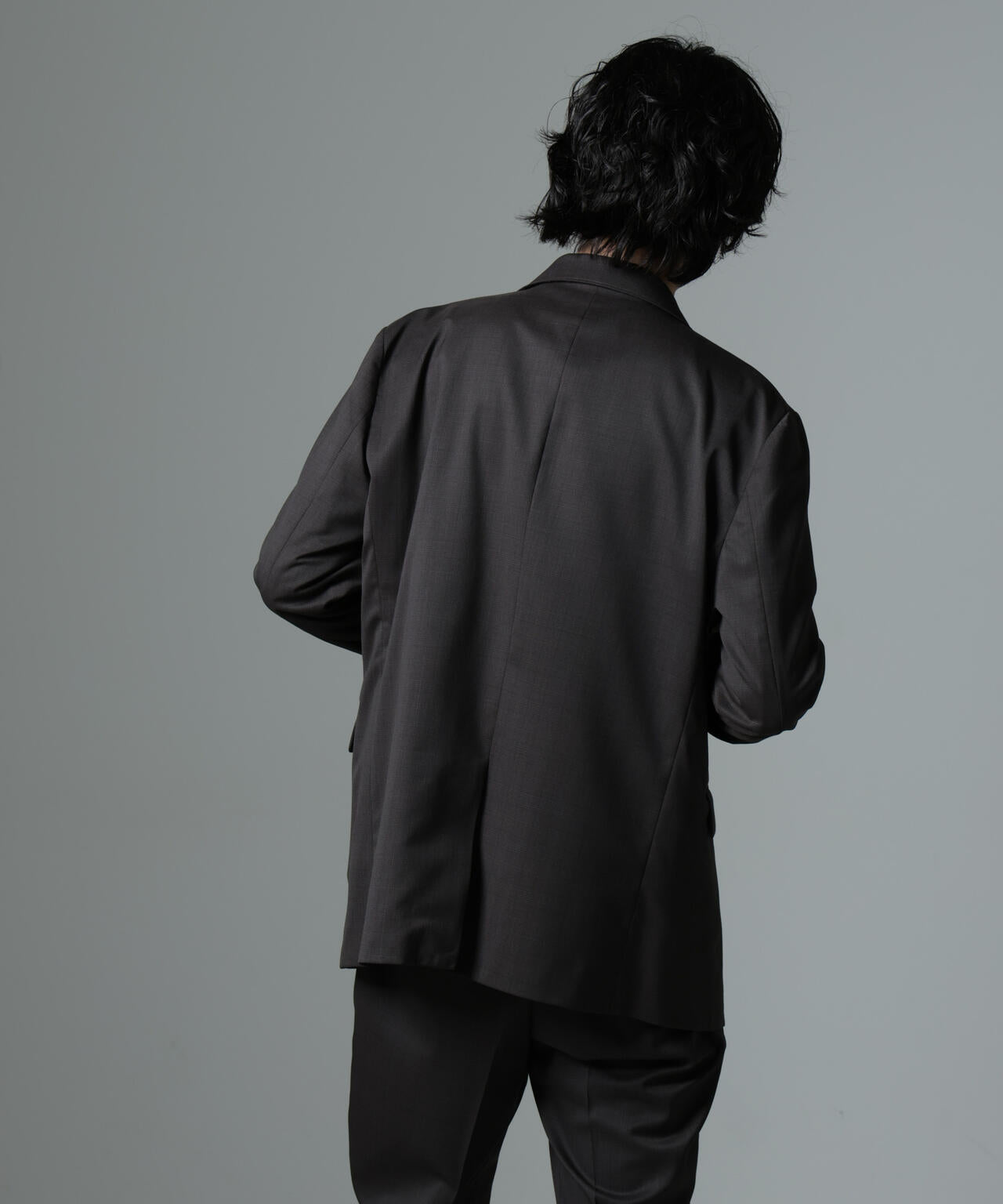 「N JACKET PREMIUM」RENU(R)T/Wシャドーチェックジャケット(セットアップ可)