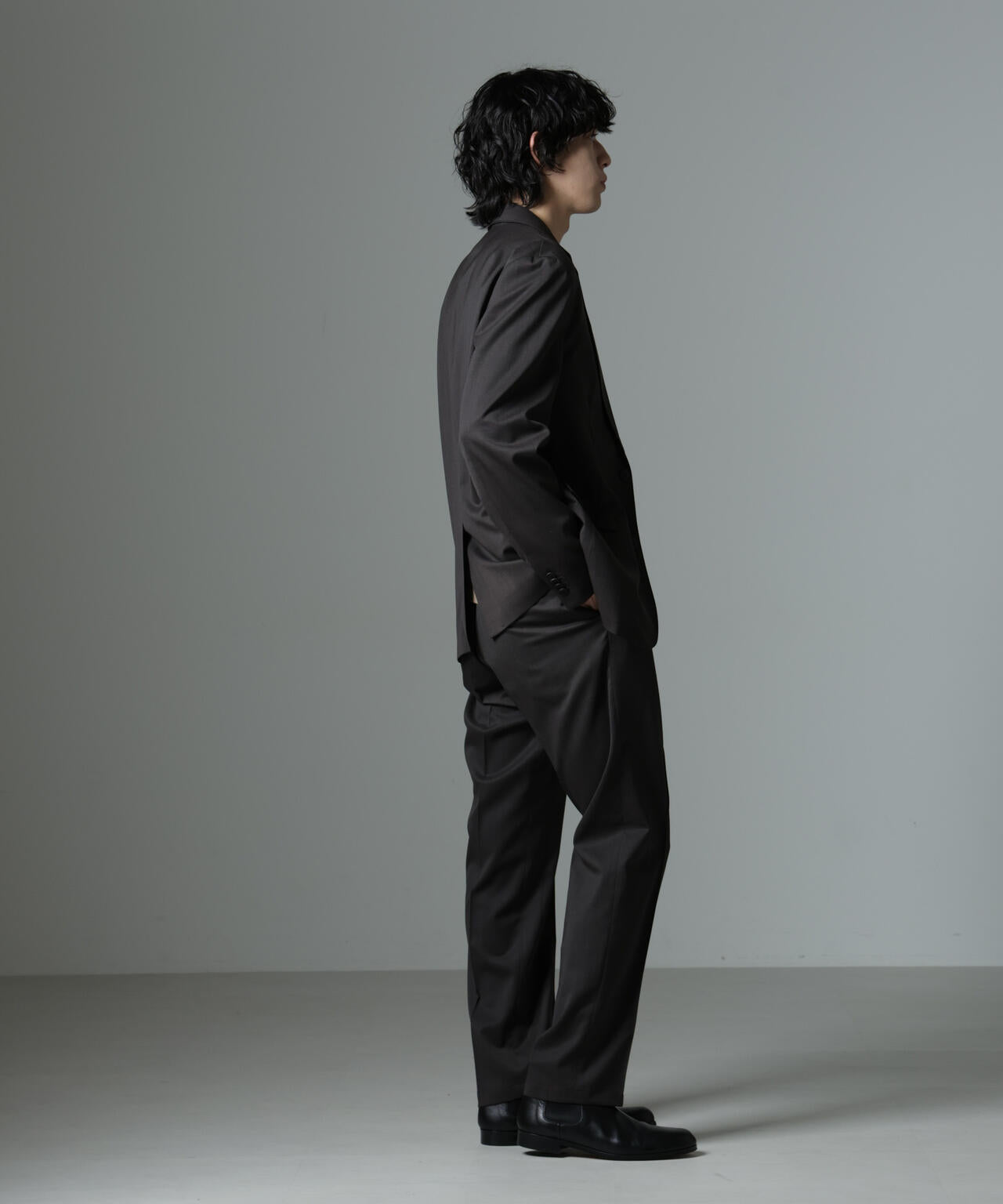 「N JACKET PREMIUM」RENU(R)T/Wシャドーチェックジャケット(セットアップ可)