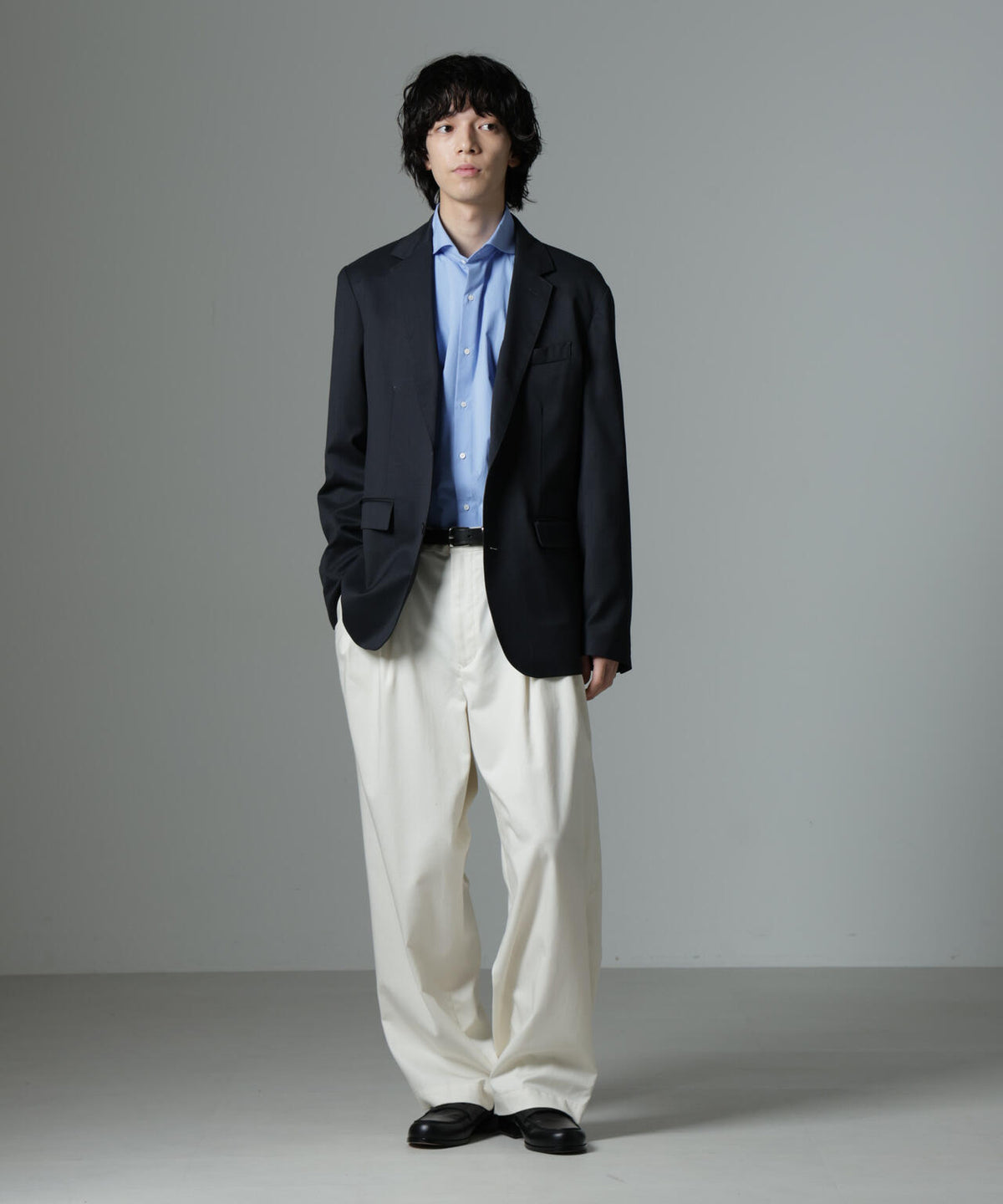 「N JACKET PREMIUM」RENU(R)T/Wシャドーチェックジャケット(セットアップ可)