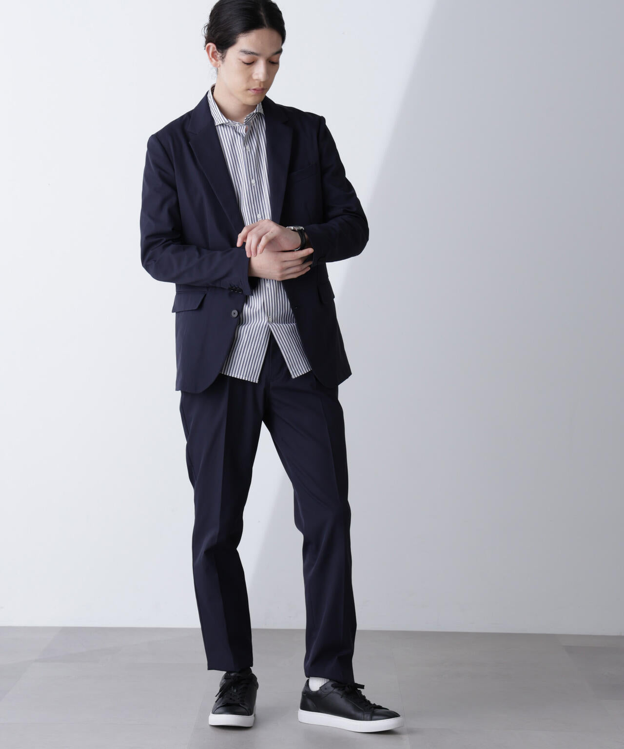 「Damerino」RE;NAPES(R) ツイルストレッチセットアップ