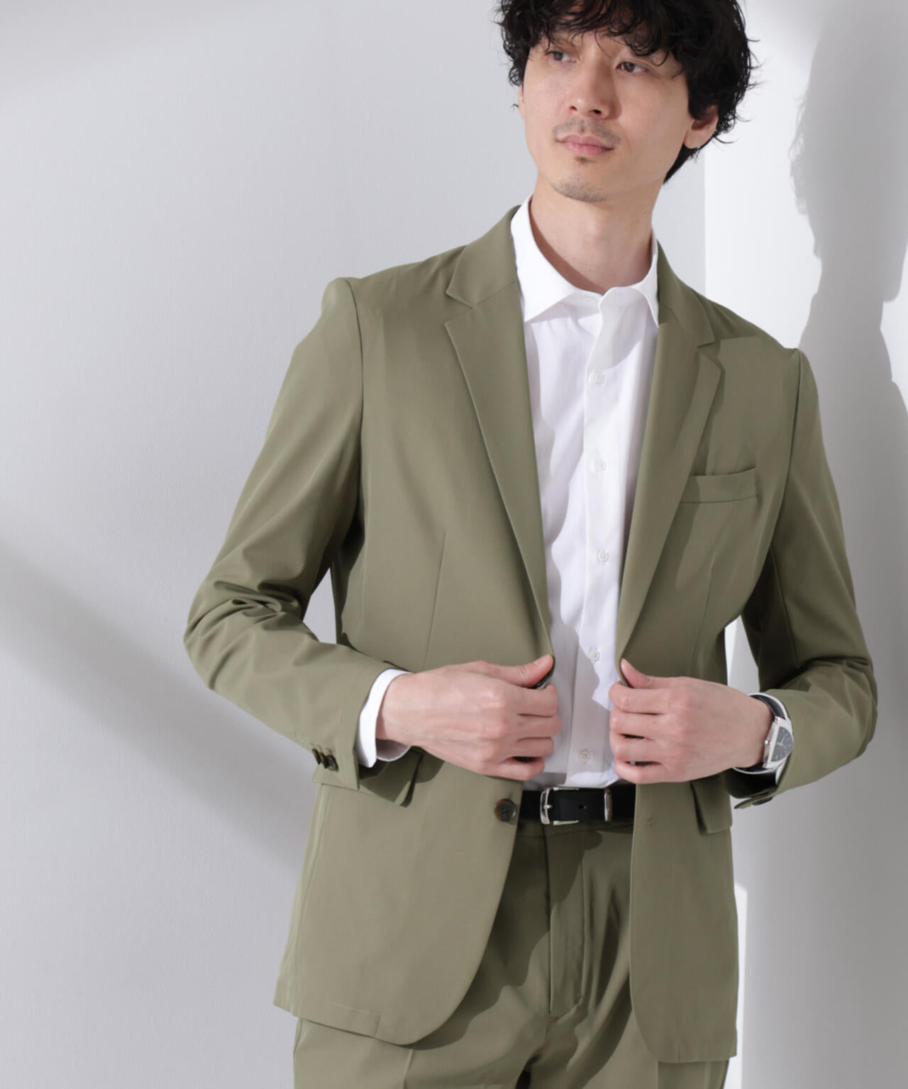 「Damerino」RE;NAPES(R) ツイルストレッチセットアップ
