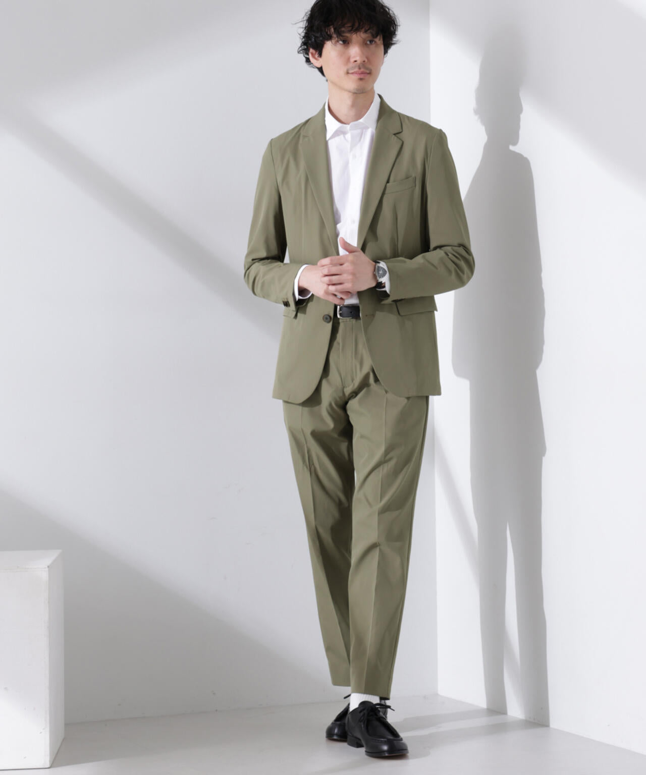 「Damerino」RE;NAPES(R) ツイルストレッチセットアップ
