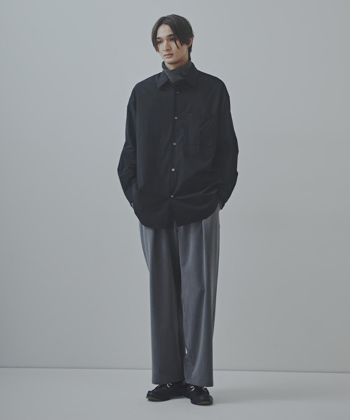 「Commonuse」SOLOTEX リラクシングプレーンシャツ