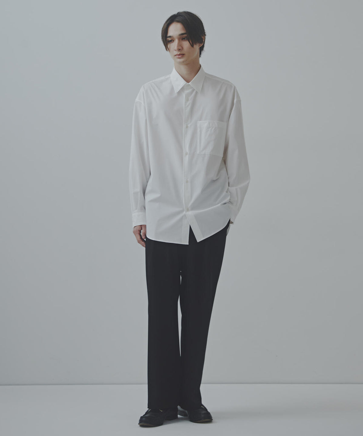 「Commonuse」SOLOTEX リラクシングプレーンシャツ