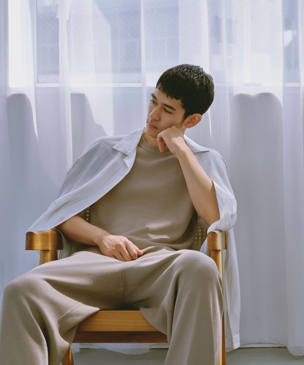 14ゲージミラノリブニット タンクトップ(手洗い可能)