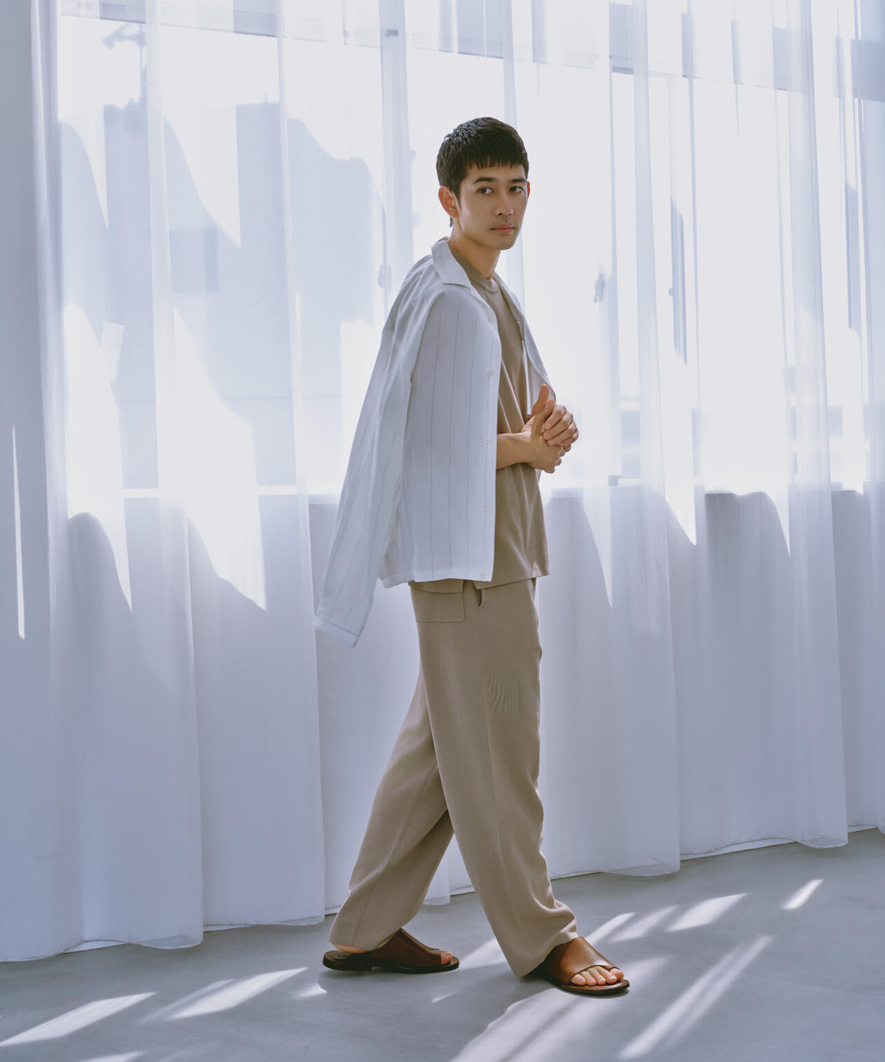 14ゲージミラノリブニット タンクトップ(手洗い可能)