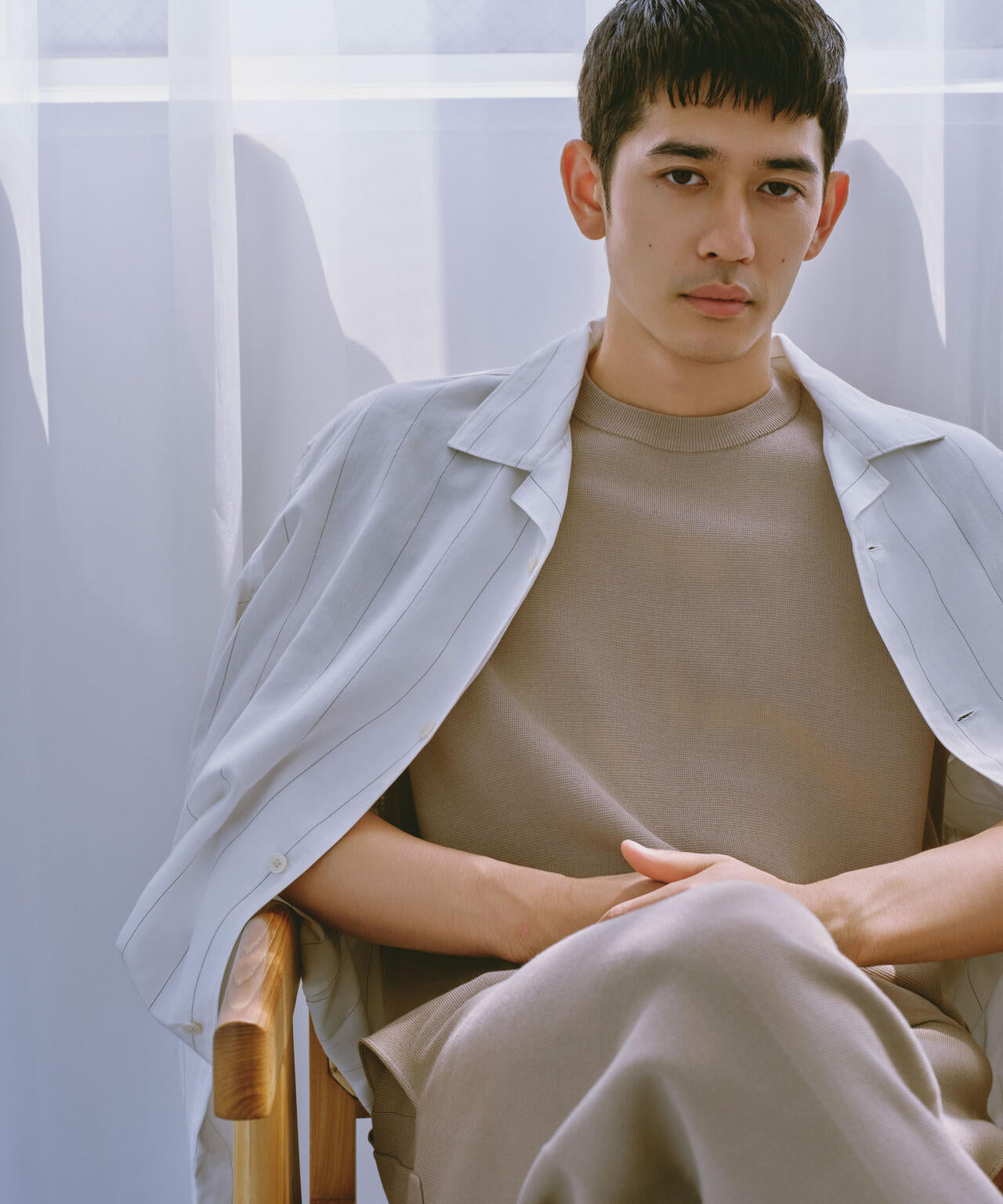 14ゲージミラノリブニット タンクトップ(手洗い可能)