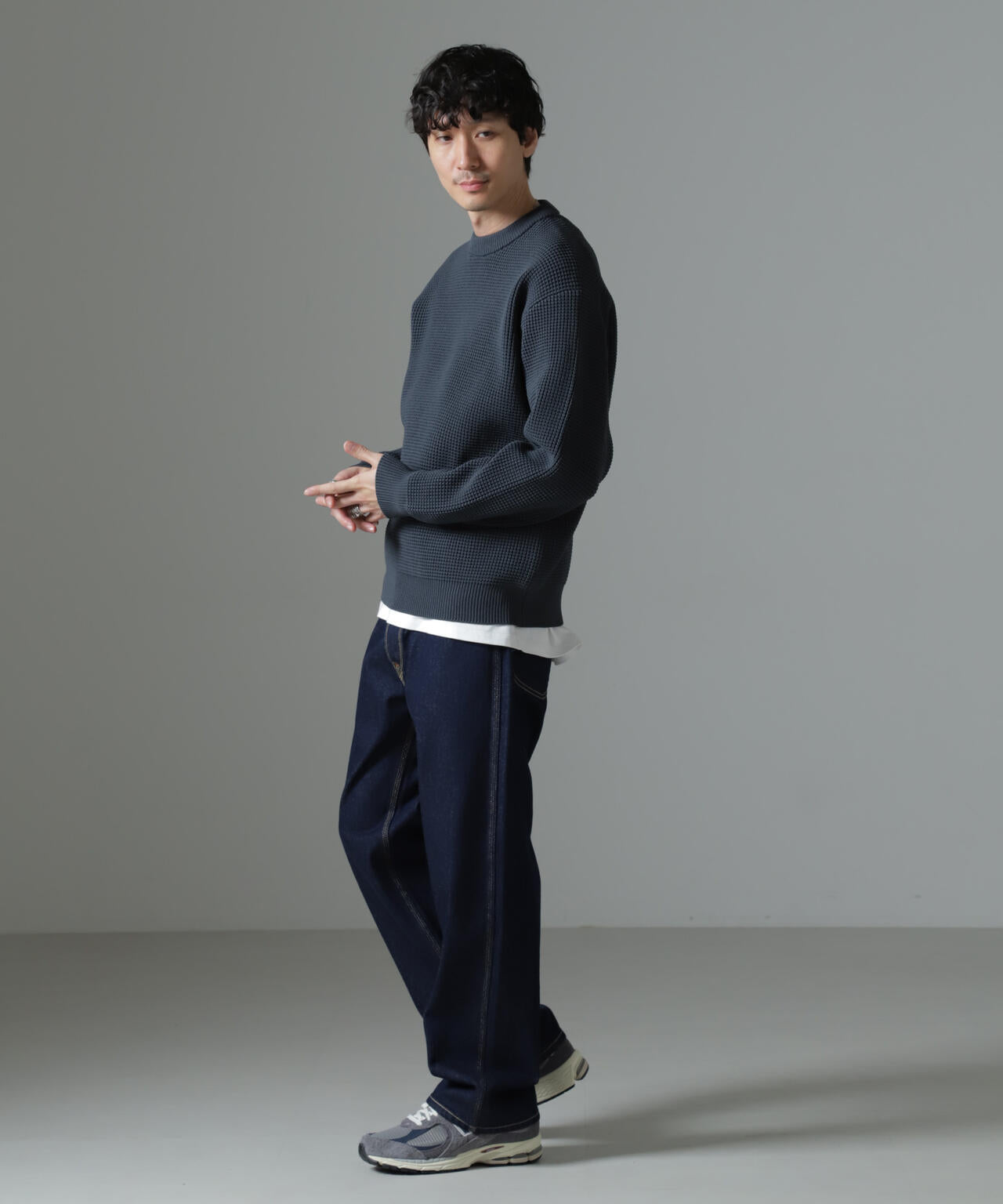 スポンディッシュ クルーネック