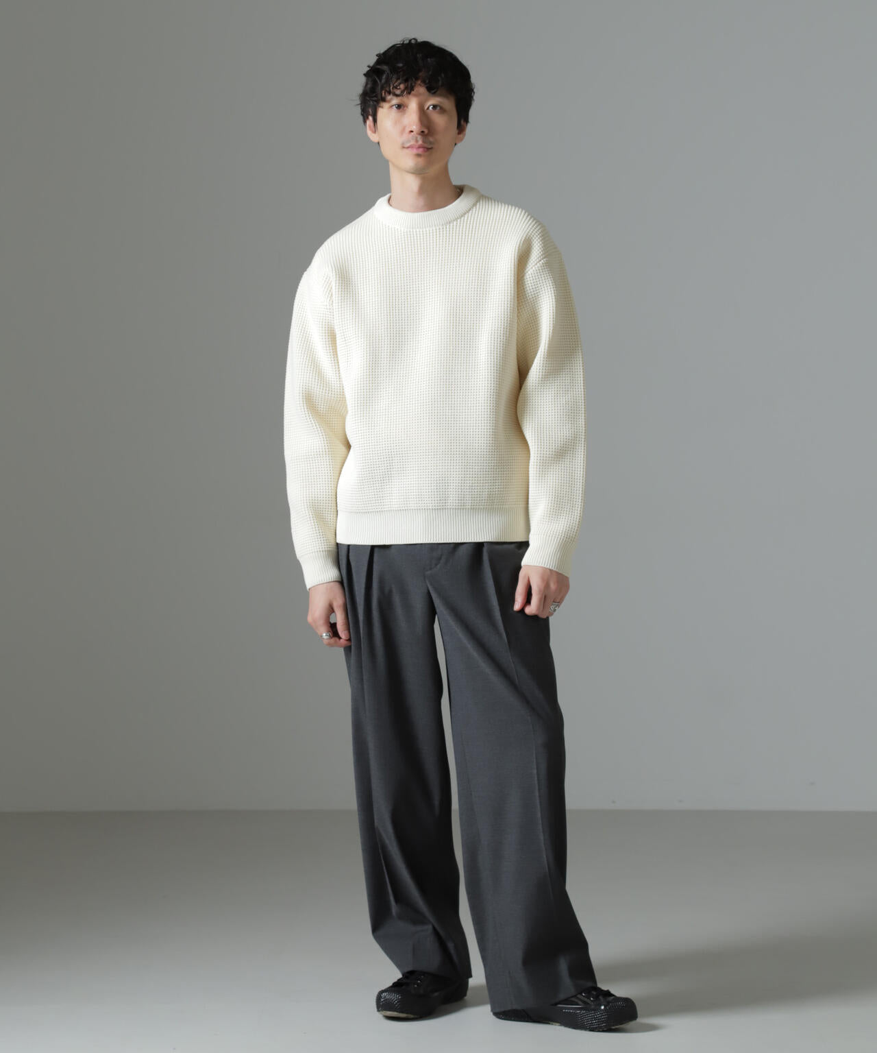 スポンディッシュ クルーネック