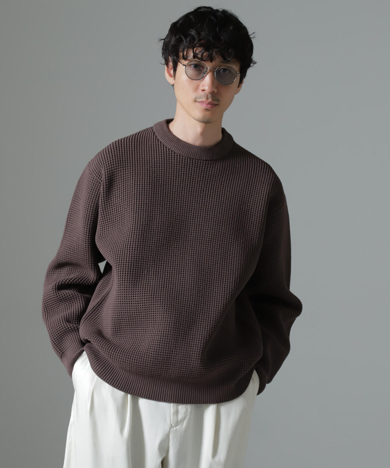 スポンディッシュ クルーネック