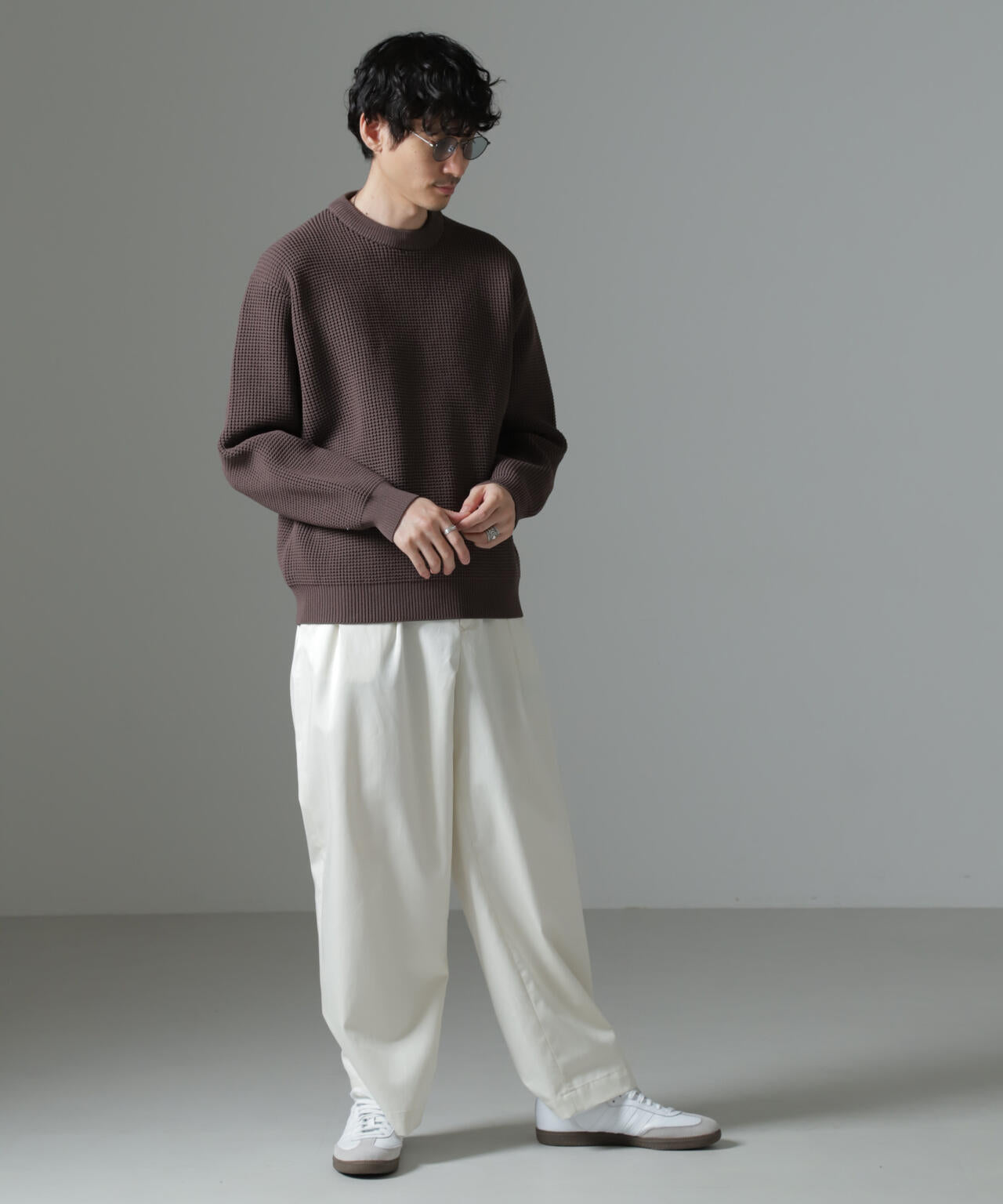 スポンディッシュ クルーネック